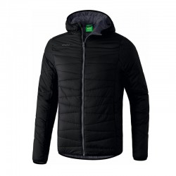 Steppjacke schwarz/dunkelgrau